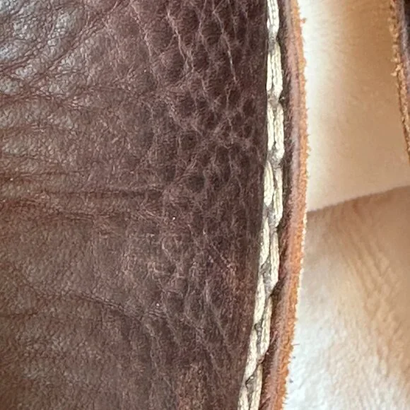 Clarks Edgewick Mid Chukka Boots Men's Size 13M Oiled Brown Leather - Picture 7 of 14